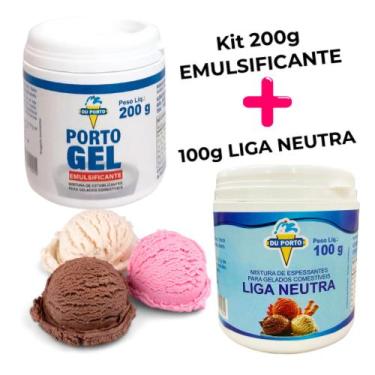 Imagem de Kit Liga Neutra 100g + Emulsificante 200g Du Porto - Para Sovertes, Ge