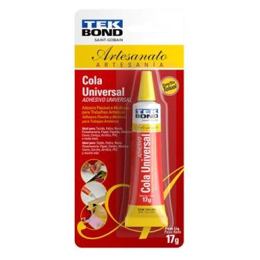 Imagem de Cola Instantânea Universal Artesanato Tekbond 17g 1 Unidade