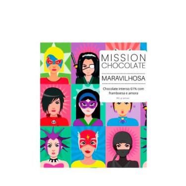 Imagem de Chocolate 61% Amora Mission - 60g