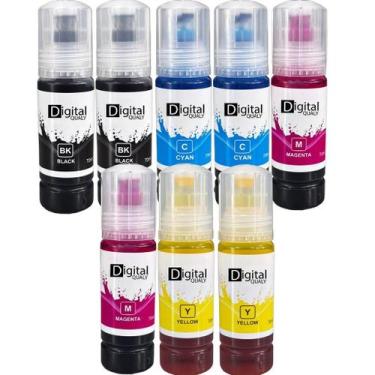 Imagem de Kit Cores Tintas Refil para L4150 L4160 L4260 L6161 L6171 L6191 L6270 