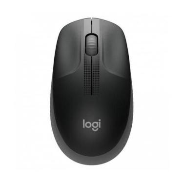 Imagem de Mouse sem Fio Logitech M190 com Design Ambidestro Compacto, Conexão Us