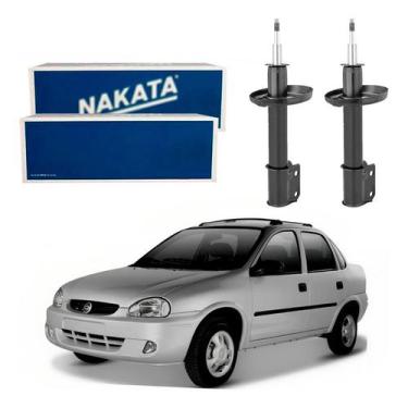 Imagem de Par Amortecedor Dianteiro Corsa Classic 1.0 1997 A 2010 - Nakata