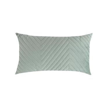 Imagem de Almofada em Veludo Zig Zag Verde Água Verde
