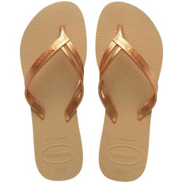 Imagem de Chinelo de Dedo Feminino Leve Resistente Havaianas Elegance-Unissex