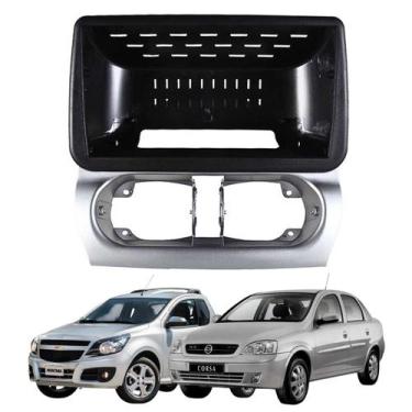 Imagem de Moldura 9 Polegadas Corsa Maxx/Premimum 2004 à 2012 Montana 2003 à 201