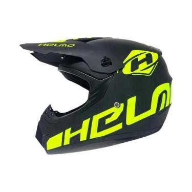 Imagem de Capacete Completo Para Crianças E Jovens Com Óculos De Motocross E Luv
