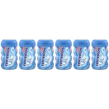 Imagem de Chiclete Mentos Pote Purefresh Mint C/ 6uni 56g, 6, Mint