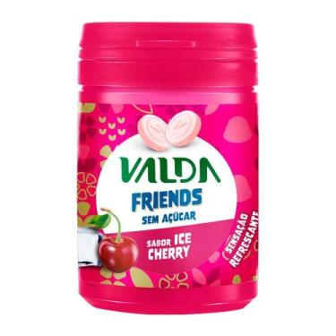 Imagem de Pastilha Valda Friends Ice Cherry Zero Açúcar Pote 50g