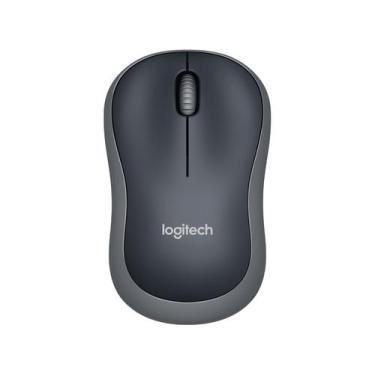 Imagem de Mouse Logitech M185 Sem Fio Cinza 1000DPI - 910-002225, Cinza