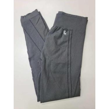 Imagem de Calça Legging Max Lupo Fitness Sport 71053., GG, Grafite, Feminino
