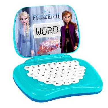 Imagem de Laptop Infantil Eletrônico - Bilíngue - Frozen 2 - Candide
