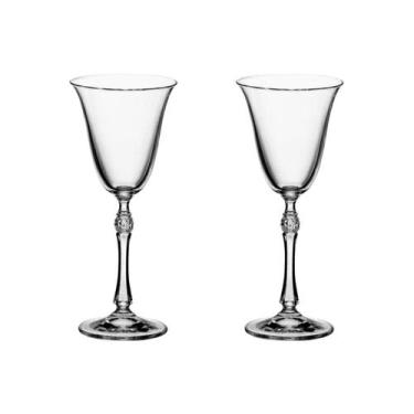 Imagem de Taça de Cristal Bohemia Para Vinho Branco 185 ml Parus 2 Peças - Bohem