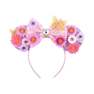 Imagem de Bandana Minnie Mouse e Monstros S.A. - Infantil Disney, Mq134, 15 tdm