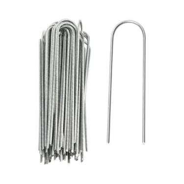 Imagem de Estacas De Jardim Galvanizadas Reforçadas Tipo U Para Cerca, Tubos, Gr