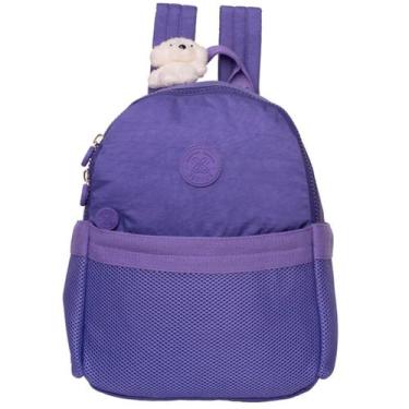 Imagem de Mochila Costas Bolsa Juvenil 16 Xeryus Trendy Lilas