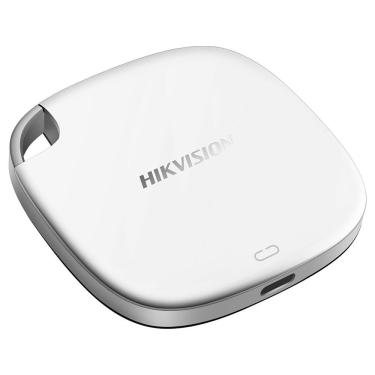 Imagem de SSD Externo Portátil 256GB T100I Alta Velocidade Branco HS-ESSD-T100I Hikvision