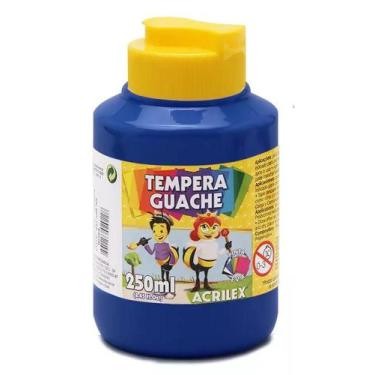 Imagem de Tinta Têmpera Guache 250ml Azul 559 Acrilex