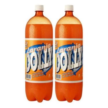 Imagem de Kit C/2 Refrigerante Dolly Laranja 2 Litros