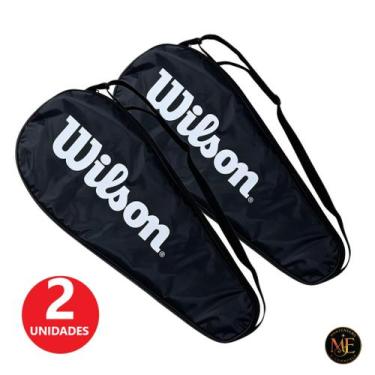 Imagem de Kit 2 Capas Raqueteiras Tennis Profissional Ajustável Bolsa Para Raque