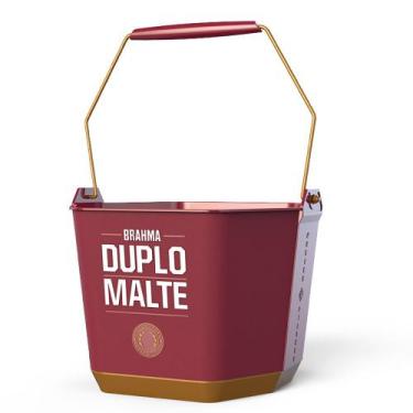 Imagem de Balde De Gelo Para Cerveja Brahma Duplo Malte Oficial Litrão Licenciad