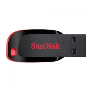 Imagem de Pendrive Sandisk Cruzer Blade 64gb Z50 Usb 2.0 Sdcz50-064g-b35