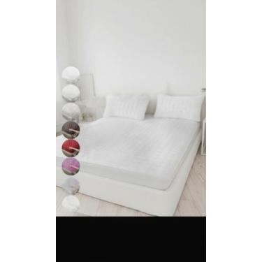 Imagem de Protetor Colchão Impermeável Casal Padrão Mat - Congratulations Store