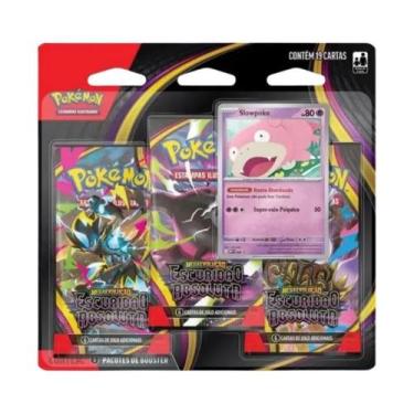 Imagem de Blister Triplo Pokémon Escuridão Absoluta 19 Cartas Copag