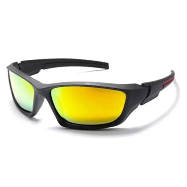 Imagem de Óculos de Sol Masculino Polarizado Esporte Ciclismo Corrida UV400 (Modelo 04)