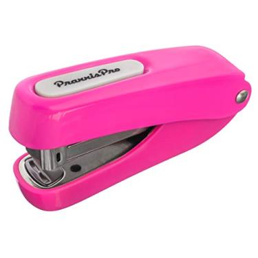 Imagem de Mini grampeador Aria-Plus de meia tira (rosa)