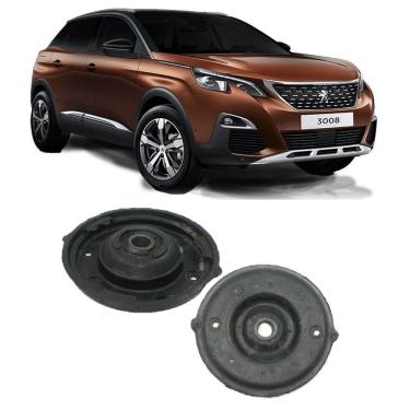 Imagem de Coxim do Amortecedor Peugeot 3008 Dianteiro 2008 Até 2016 O Par