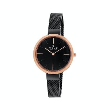Imagem de Relógio Feminino Preto Slim Oslo Oftsss9T0001
