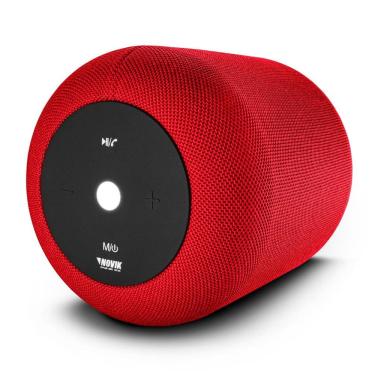 Imagem de Caixa de Som Smart com Bluetooth e Bateria Novik Neo Start xl Vermelha