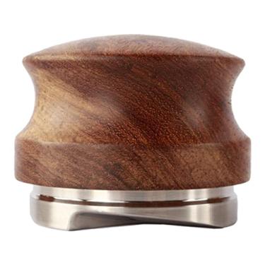 Imagem de Baoblaze Distribuidor de café Tamper em pó martelo nivelador de café para grãos de café espresso - 53 mm