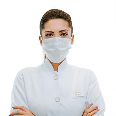 Imagem de Máscara Cirúrgica Descartável Branca – Caixa 50 unidades