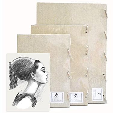 Imagem de Kiboule Bloco de desenho Folha de desenho em branco de folhas soltas Papel de desenho 60 folhas Materiais de arte para artistas estudantes adultos Escrita Desenho Desenho