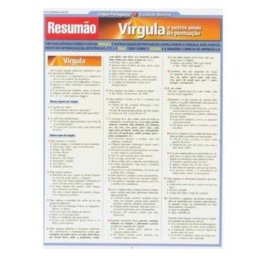 Imagem de Livro - Resumão - Vírgula: e Outros Sinais de Pontuação - Eduardo Martins
