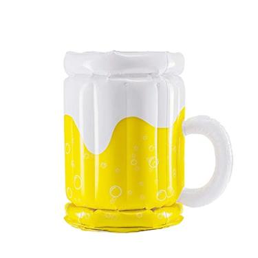 Imagem de cerveja inflável,Refrigerador bebidas inflável granpara festas | Refrigerador bebidas flutuante piscina durável para