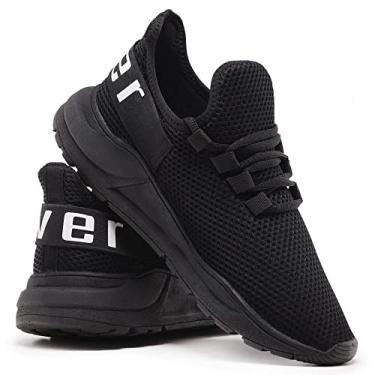 Imagem de Tênis Masculino Ever Way Fitness Leve Conforto Macio Preto 40