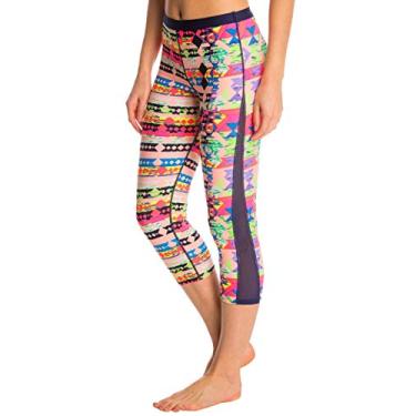 Imagem de TYR 832TCABC7AL Boca Chica Mesh Capris, Coral, Grande