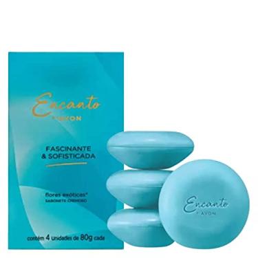 Imagem de Sabonete Barra Cremoso Fascinante e Sofisticada c/4 Unidades Avon