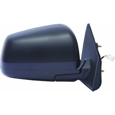 Imagem de Fit System Espelho lateral do passageiro para Mitsubishi Lancer/Lancer Evolution, preto texturizado, dobrável, poder