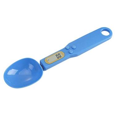 Imagem de mini balança de colher digital de plástico display lcd colher de medição eletrônica suprimentos domésticos balança de pesagem de alimentos para cozinha doméstica
