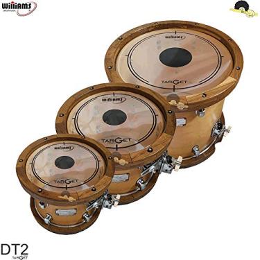 Imagem de Kit de Peles Williams - DT2 Duplo filme clear c/dot central (10″/12″/16″)