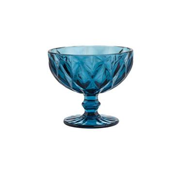 Imagem de Lyor Diamond 6512 Conjunto 6 Taças de Vidro, Azul, 310ml
