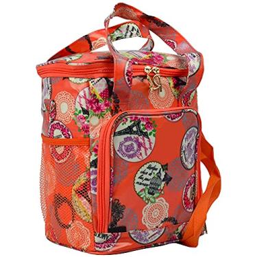 Imagem de Bolsa Feminina Necessaire Térmica Paris Laranja CBRN17102