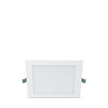 Imagem de Plafon embutir Philips quadrado 6W luz branca fria 6500K bivolt 12x12