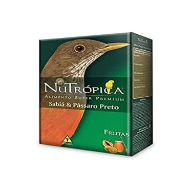 Imagem de NUTROPICA Ração Nutrópica Para Sabiá E Pássaro Preto - 300G