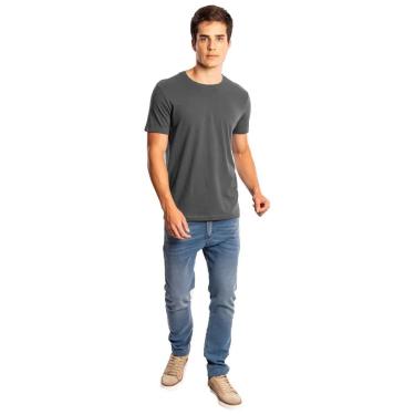 Imagem de Camiseta Guess Masculina Class Hollow Duo Color Logo Preta-Masculino