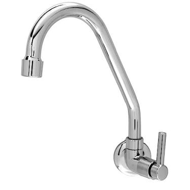 Imagem de Torneira De Parede Para Cozinha Bica Móvel C29 Com 1/4 Volta Bognar