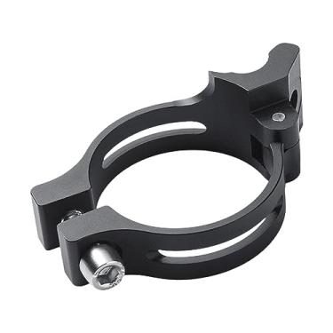 Imagem de Dynwave Braçadeira de desviador de bicicleta, brasagem de liga metálica dianteira Braçadeira de desviador para mountain bike bicicleta de estrada, 34,9MM
